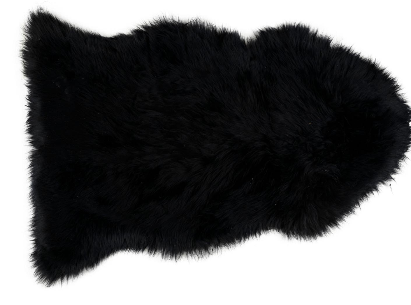 Lammeskind black, ca. 0,7 m2/hud Lammeskind black, ca. 0,7 m2/hud