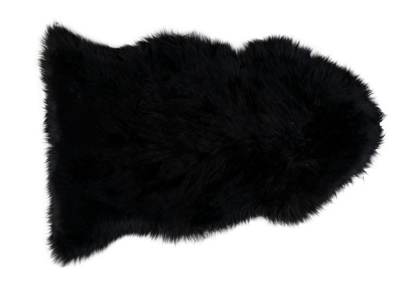 Lammeskind black, ca. 0,7 m2/hud Lammeskind black, ca. 0,7 m2/hud