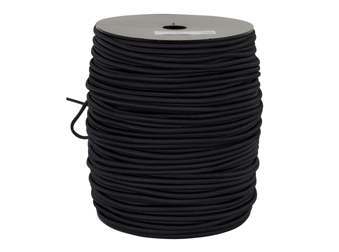Gummiline 4 mm, sort, 150 m/rle Gummiline 4 mm, sort, 150 m/rle