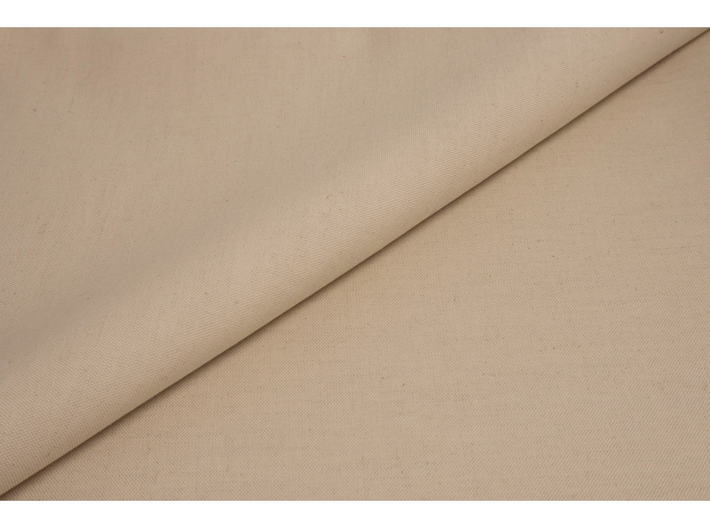 Hørvæv med 50% bomuld White melange, 150cm, 285g Hørvæv med 50% bomuld White melange, 150cm, 285g