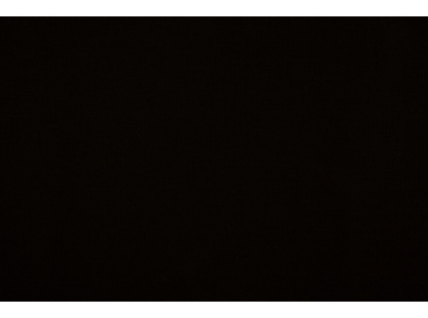 Hørvæv, Black, 130cm, 650g Hørvæv, Black, 130cm, 650g