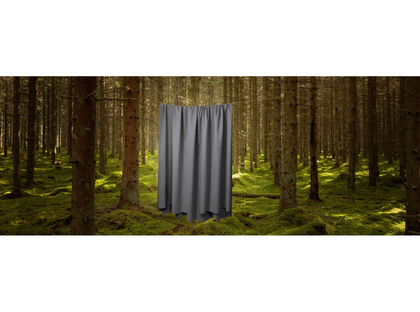 Gardin Garda Dim-out FR 305 Pewter 300 cm Gardin Garda Dim-out FR 305 Pewter 300 cm
