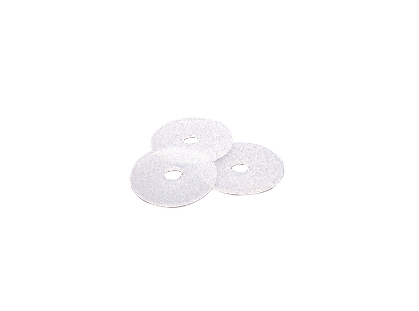 Skiver i PE, 2mm, Ø8,5/50mm Skiver i PE, 2mm, Ø8,5/50mm