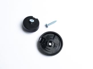 QuickClick base Black inkl.16mm skrue, Ø20mm QuickClick base Black inkl.16mm skrue, Ø20mm