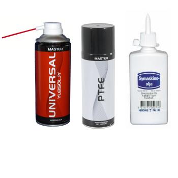 Lak, silikone, teflon m.m.